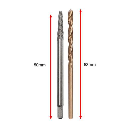 Daytona DSED23 3.29mm Screw Extractor and 2.3mm HSS Drill Set – image 2