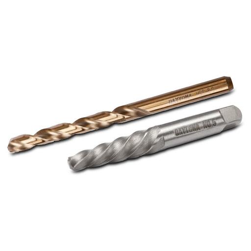 Daytona DSED58 9mm Screw Extractor and 8mm HSS Drill Set