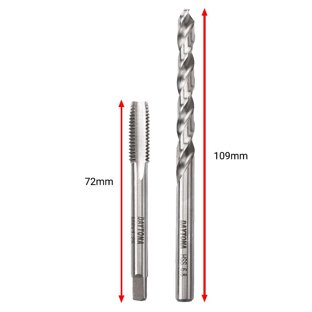 Daytona DTDM8 M8 x 1.25mm Intermediate Tap and 6.8mm Drill Set