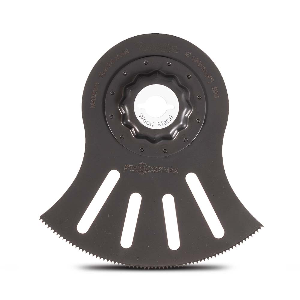 Makita B-66422 (MAM003) 100mm x 50mm 15TPI Starlock Max Bell Shape Saw Blade – image 1