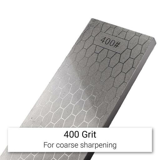 Techsmart TDSHARP 200mm 400/1000 Grit Diamond Stone Sharpener & Holder – image 4