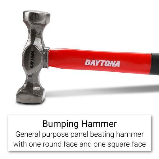 Daytona D7PBAR 7pce Panel Beating Auto Body Repair Hammer & Dolly Kit – image 2
