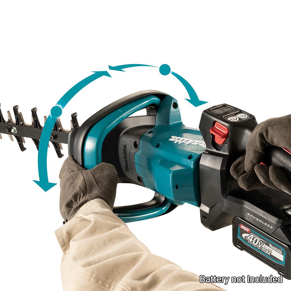 Makita UH006GZ 40V Max XGT Li-Ion Cordless Brushless 600mm Hedge Trimmer - Skin Only – image 2