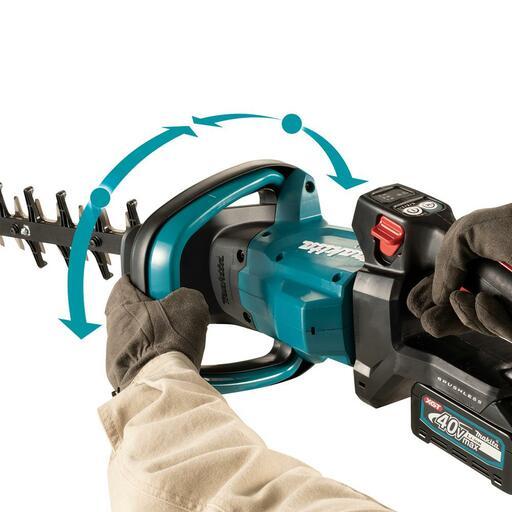 Makita UH007GM101 40V Max XGT 750mm Li-Ion Heavy Duty Cordless Brushless Hedge Trimmer - Combo Kit – image 3