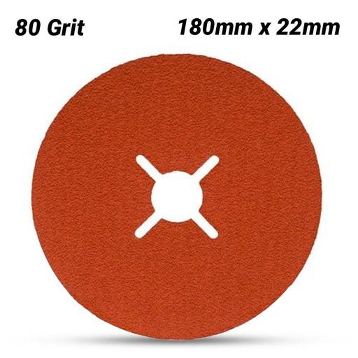 3M 7000045187-25PK (60440230906) 25-Pack 180mm x 22mm Cubitron II 987C 80 Grit Fibre Disc – image 2