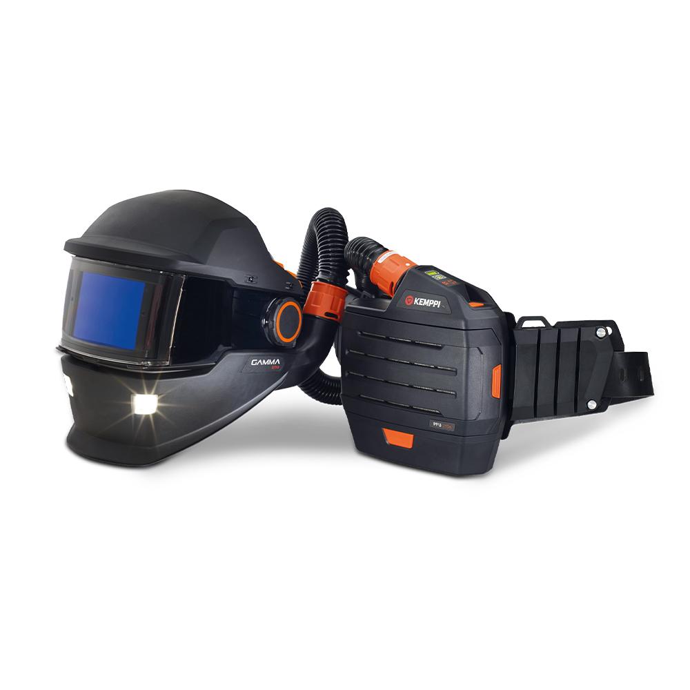 Kemppi P0721 (GAMMA GTH3 XFA + PFU 210E) Premium TH3 Class Respiratory Protection Welding Mask