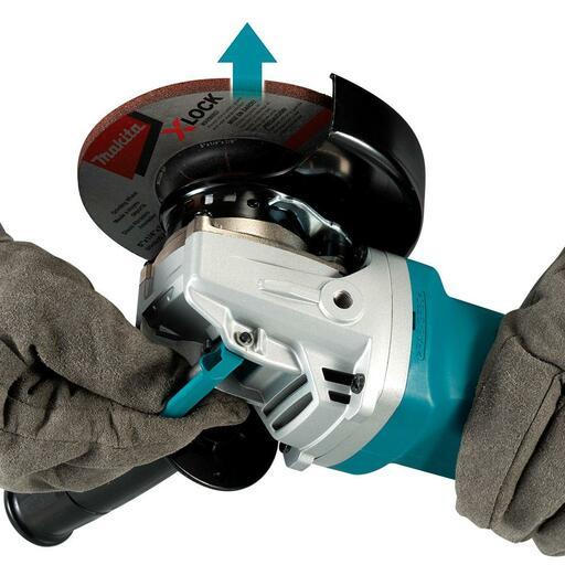 Makita GA5080R 1400W 125mm (5") X-LOCK Angle Grinder – image 5