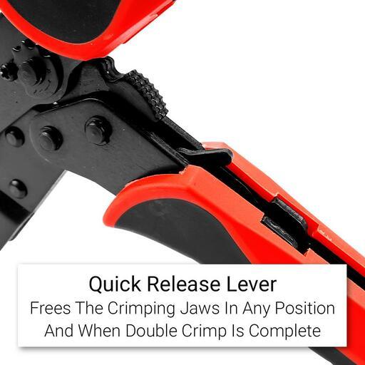Daytona DRHCT 0.5-6.0mm² Ratcheting Crimping Tool – image 7