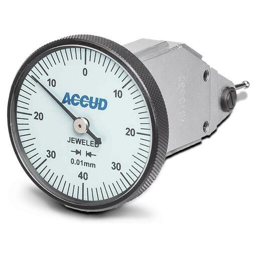 Accud AC-264-008-11 0.8mm Back Plunger Type Dial Test Indicator