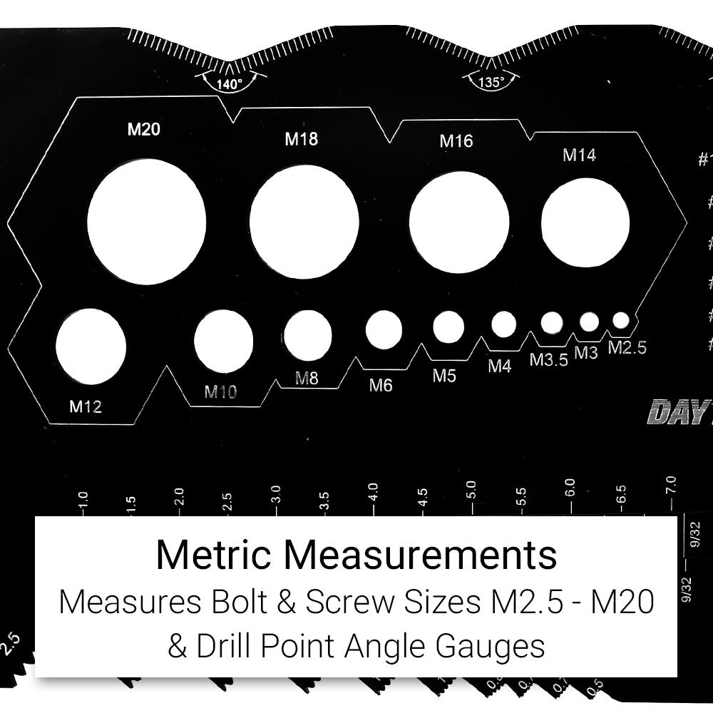 Daytona DMFG2P 2pce Metric & Imperial Multifunction Gauge – image 4