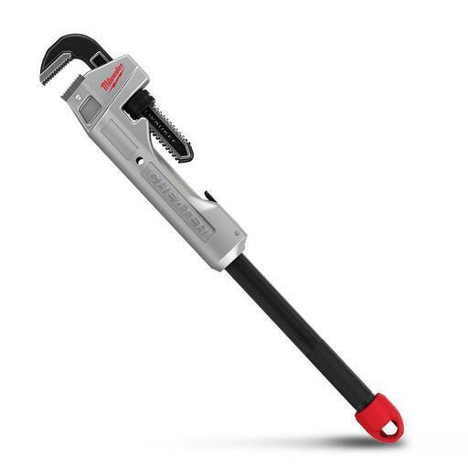 Milwaukee 48227318 11"-24" Adjustable Pipe Wrench Aluminum Cheater – image 4