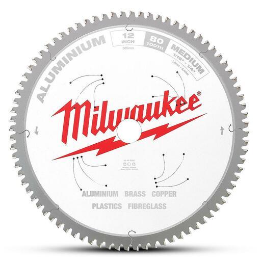Milwaukee 48408365 305mm (12") 80T Aluminium Circular Saw Blade – image 2