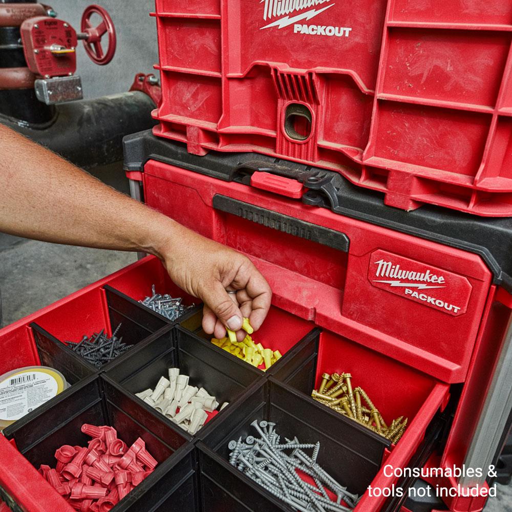 Milwaukee 48228472 PACKOUT Draw Dividers for 2 Drawer Tool Box – image 3