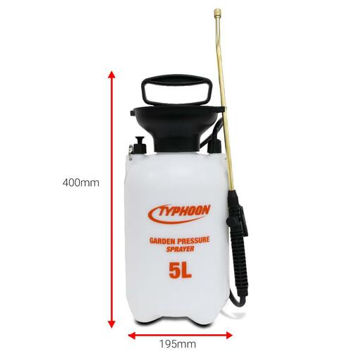Typhoon T5LPGS 5L Pressure Pump Garden Sprayer – image 2