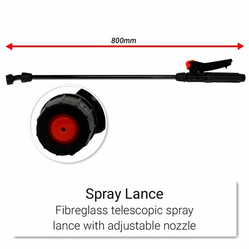 Typhoon T15BSP 15L Pressure Pump Backpack Sprayer – image 6