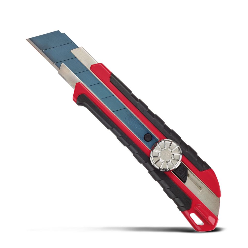 Milwaukee 48221962 25mm Snapp off Knife with Metal Lock & Precision Cut Blade – image 2