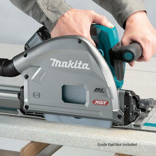Makita SP001GM201 40V Max 4.0Ah Li-ion XGT 166mm (6-1/2") Cordless Brushless AWS Plunge Cut Saw Combo Kit – image 4