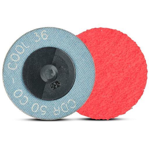 PFERD 47200078 5-pack CDR 50mm (2") 36 Grit Ceramic Oxide Cool Top Mini Abrasive Disc - Reduced Heat – image 2