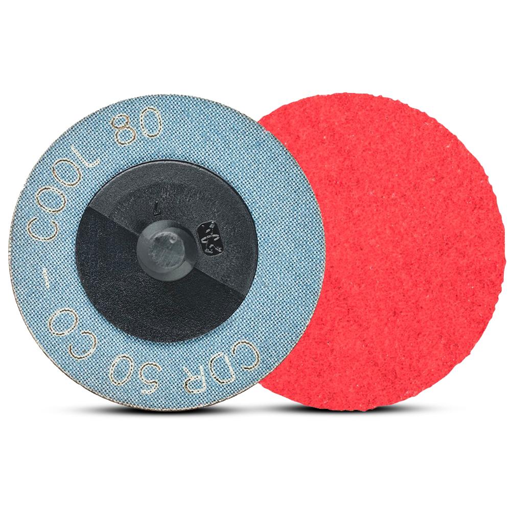 PFERD 47200080 5-pack CDR 50mm (2") 80 Grit Ceramic Oxide Cool Top Mini Abrasive Disc - Reduced Heat – image 2