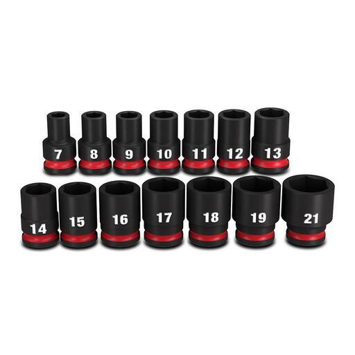 Milwaukee 49667007 Shockwave 3/8" Drive 14pce Metric Standard 6 Point Impact Socket Set – image 4