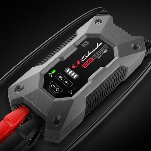 Schumacher SL1610 (940261610) 1000A 12V Lithium Ion Rugged Jump Starter/Power Pack – image 5
