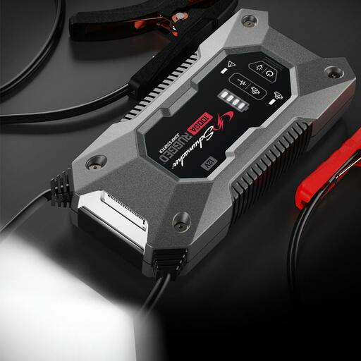 Schumacher SL1610 (940261610) 1000A 12V Lithium Ion Rugged Jump Starter/Power Pack – image 4