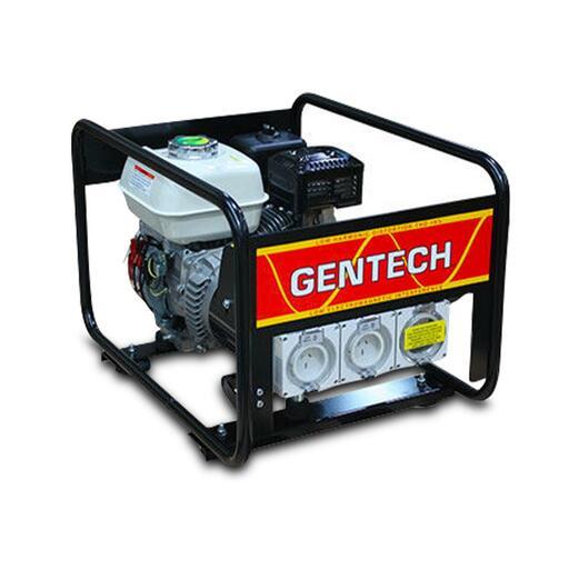 Gentech EP3400HSR-RCD 3.4kVA Single Phase Petrol Generator With RCD - Powered By Honda