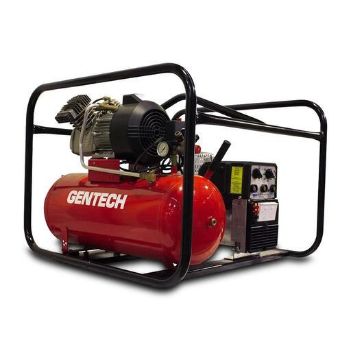 Gentech WS200-14-10HSR 7kVA Single Phase Multi Power Pack Generator Workstation - Powered By Honda