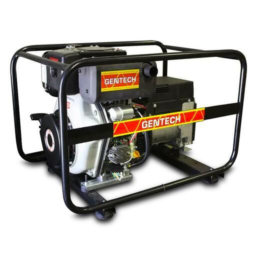 Gentech ED6800YSRE-3 6.8kVA Three Phase Electric Start Diesel Generator - Powered By Yanmar