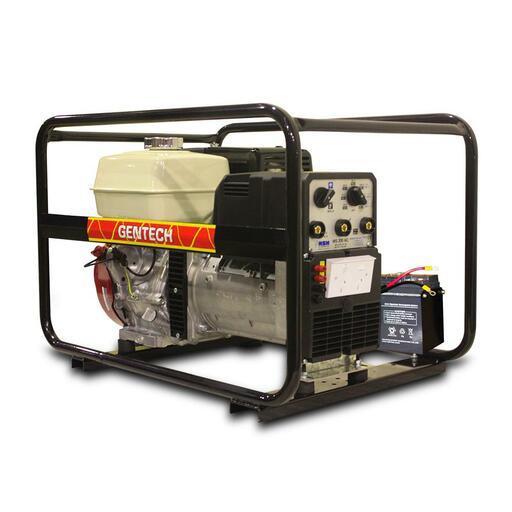 Gentech EP200WELDHSRE 7kVA Single Phase Petrol Electric Start Welder Generator - Powered By Honda