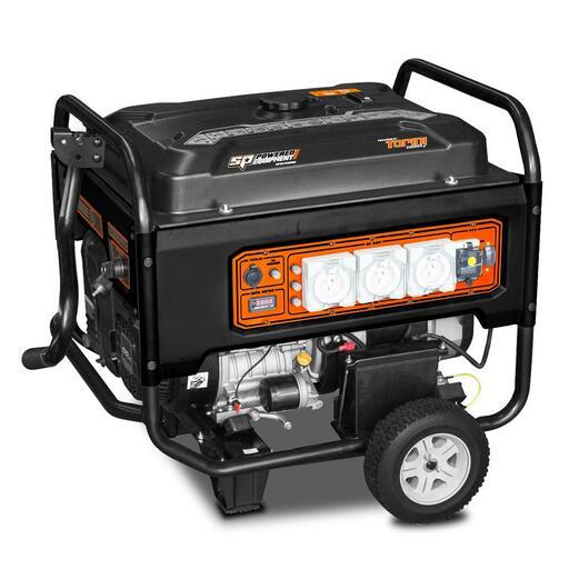 SP Tools SPGC12000E 12kVA 20HP AVR Electric Start Petrol Generator - Powered By Torini