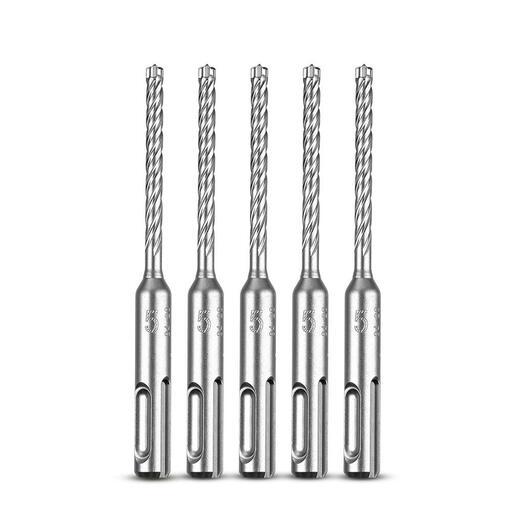 Milwaukee 4932478529 5-Pack 5mm x 115mm SDS Plus 4 Cutter – image 4