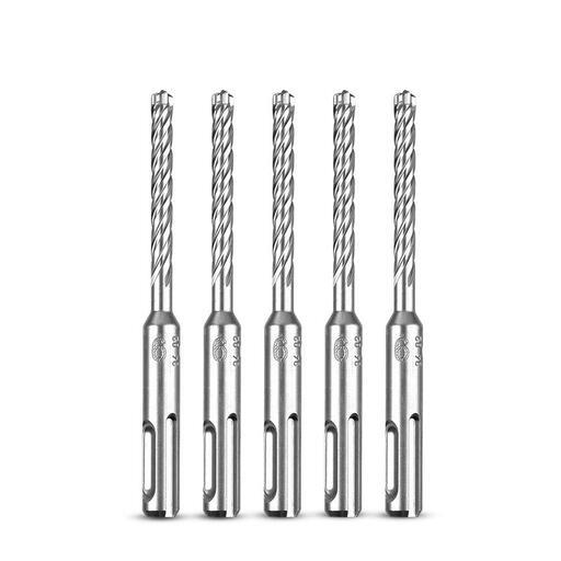 Milwaukee 4932479672 5-Pack 6.5mm x 115mm SDS Plus 4 Cutter – image 4