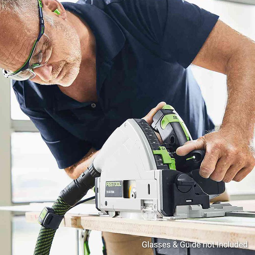Festool TS 55 FEBQ-Plus (576705) 1200W 160mm (6-1/4") Plunge Cut Saw in Systainer – image 3