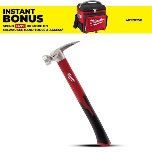 Milwaukee 48229316 19oz Poly/Fibreglass Handle Hammer