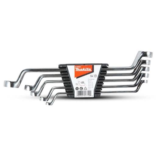 Makita B-65551 5pce Metric Double Box Wrench Set