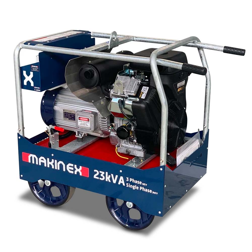 Makinex GEN-23P-AU 23kVA 415V Three-Phase EFI Petrol Generator - Powered by Vanguard – image 2