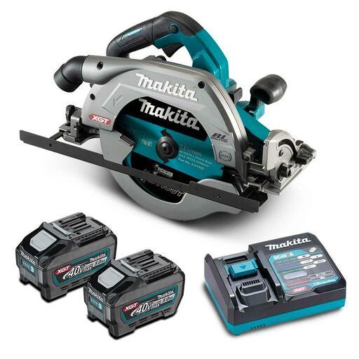 Makita HS009GT201 40V Max Li-ion XGT Cordless Brushless 235mm (9-1/4”) Circular Saw Combo Kit