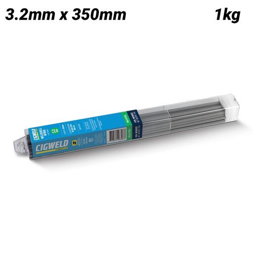 Cigweld WEH1032 1kg 3.2mm x 350mm BlueStrike HF650 Electrode