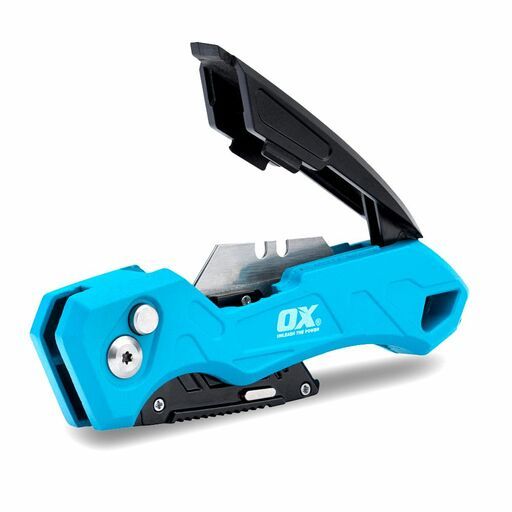 OX Tools OX-P224301 Heavy Duty Fixed Blade Folding Knife – image 2