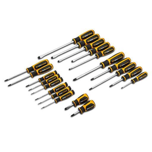 GEARWRENCH 80066H 20pce Dual Material Screwdriver Set