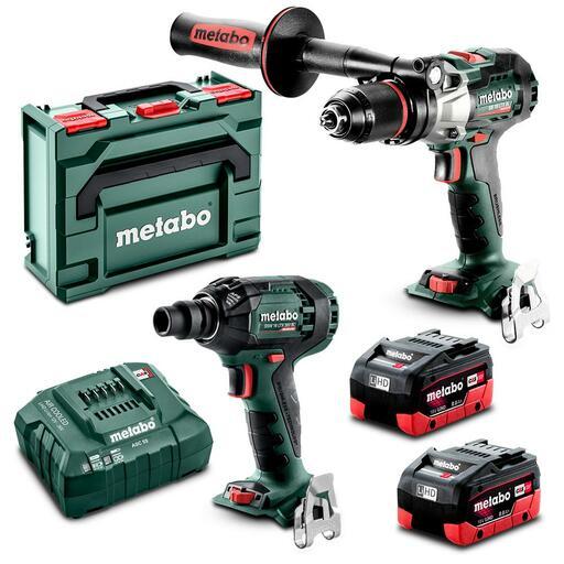 Metabo MET18BL2MB2HD8.0AR (AU68203180) 18V 8.0Ah Li-ion Cordless Brushless 2pce Combo Kit – image 2