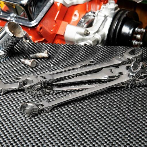 GEARWRENCH 81910 5pce Flex Head Flare Nut SAE Wrench Set – image 5