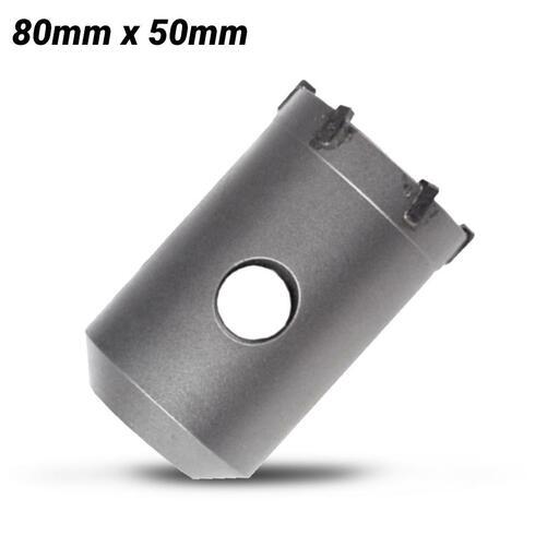 Makita P-26222 80mm x 50mm M16 SDS-Plus Hollow Crown Core Bit