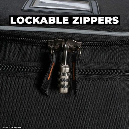 Rugged Xtremes RXES05L206BKSF 250mm x 200mm x 300mm Black Essentials Insulated Cooler Crib Bag – image 9