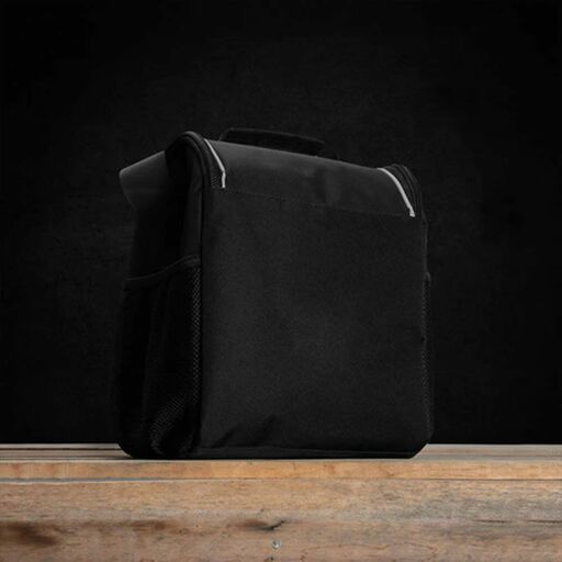 Rugged Xtremes RXES05L206BKSF 250mm x 200mm x 300mm Black Essentials Insulated Cooler Crib Bag – image 5