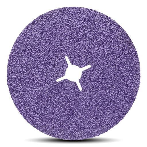 3M 7100242885-25PK (60440365793) 25 Pack 115mm x 22mm Cubitron™ II Fibre Disc 982CX - Mild Steel – image 3