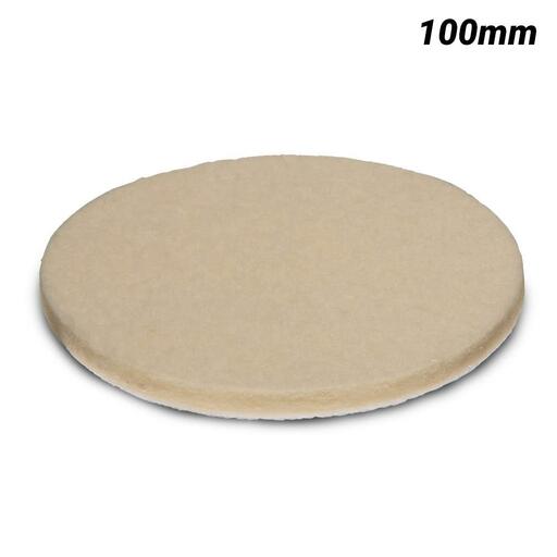 Makita D-74603 100mm (4") Soft Hook & Loop Polish Felt Pad