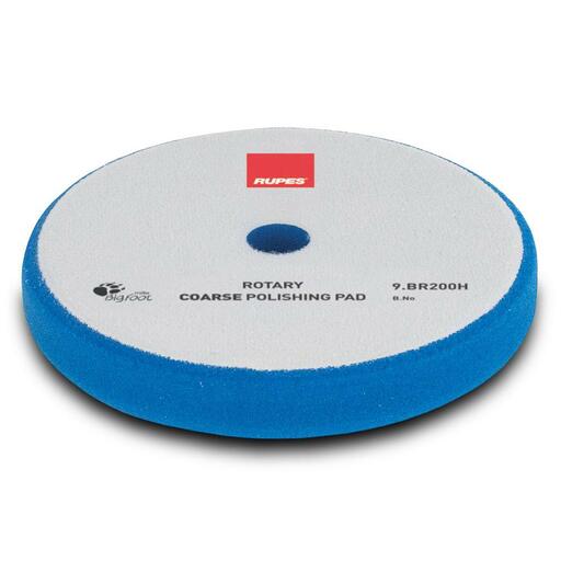 Rupes 9.BR200H/1 175mm/180mm Blue Foot Coarse Rotary Foam Polishing Pad – image 2