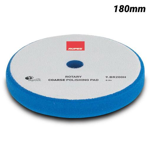 RUPES DA 130 x 150mm Bigfoot YELLOW FINE Compound Foam Polishing Pad 9